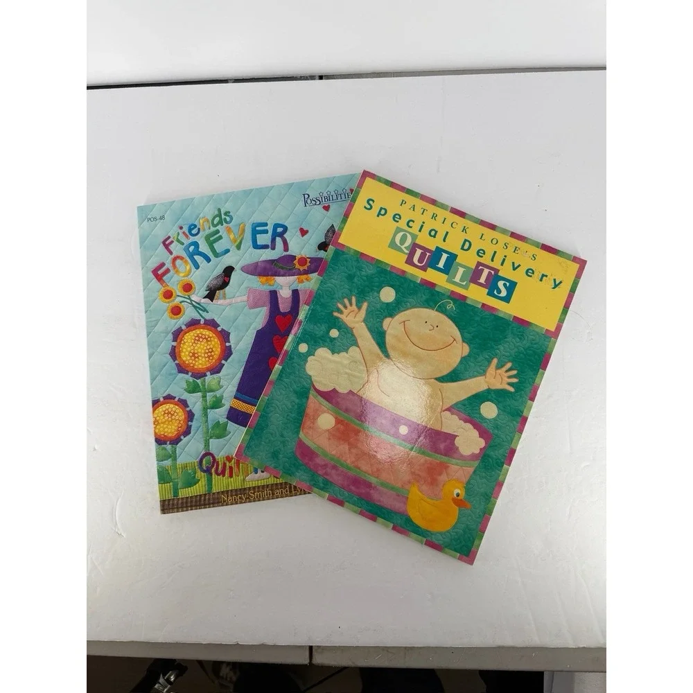 2 Books Of Kids Quilt Patterns